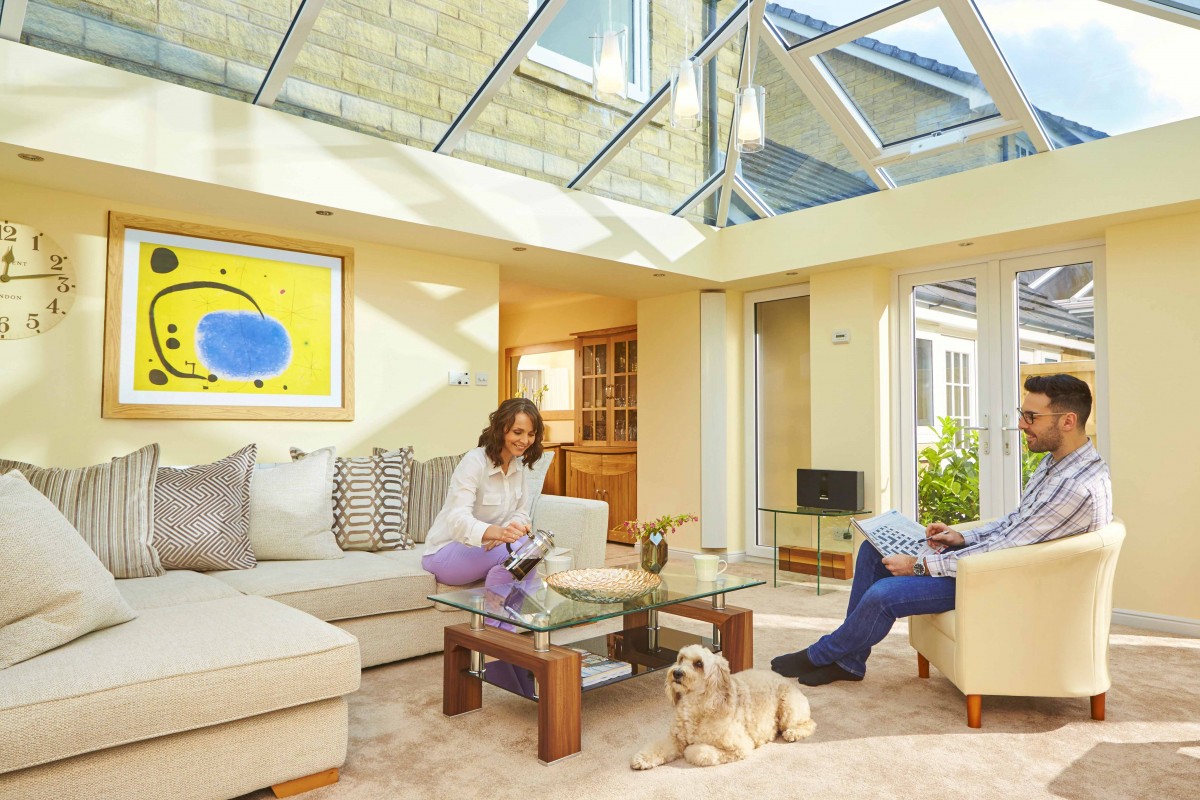 Glass Conservatory Roof