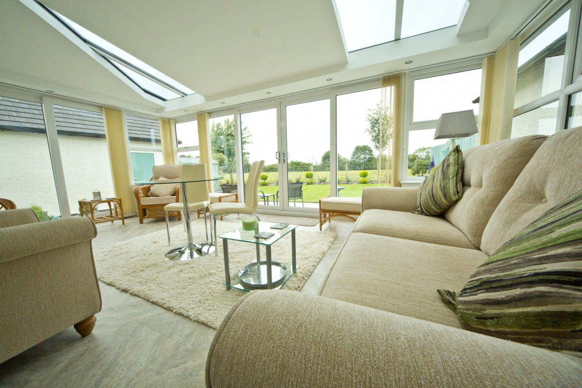 Solid Roof House Extension
