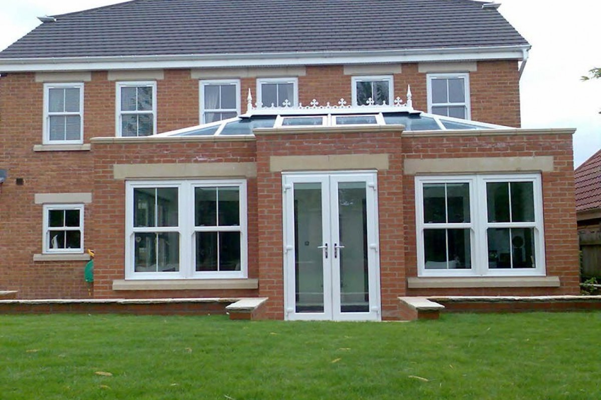 Traditional Orangery With Lantern Roof