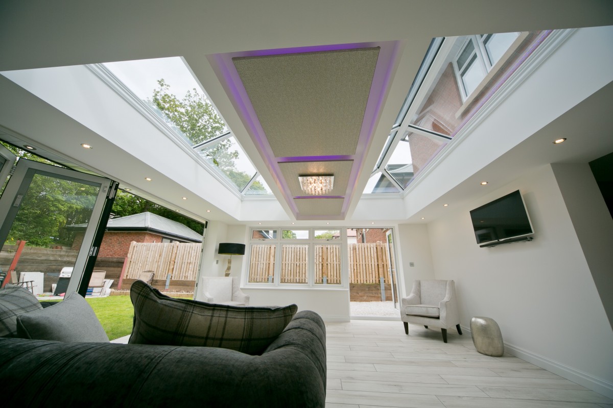 White Lantern Conservatory Roof