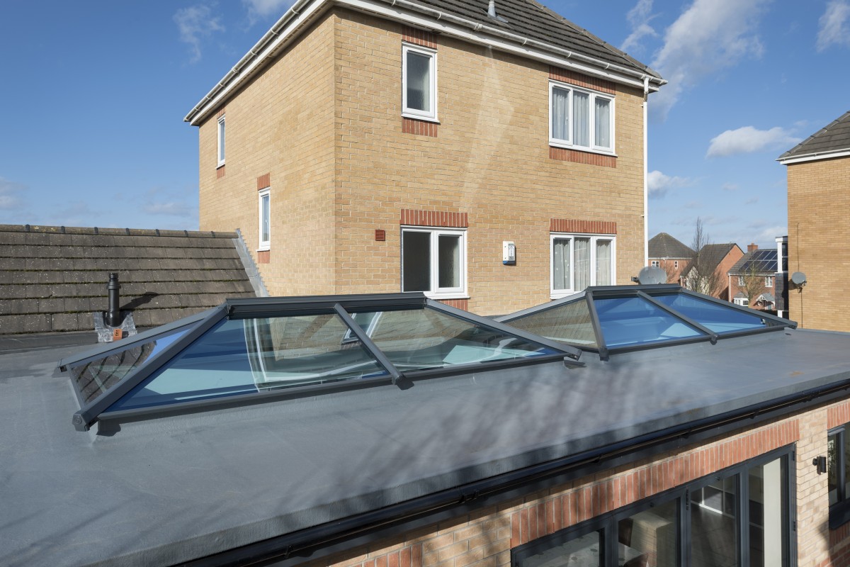 Lantern Orangery for Flat Roof