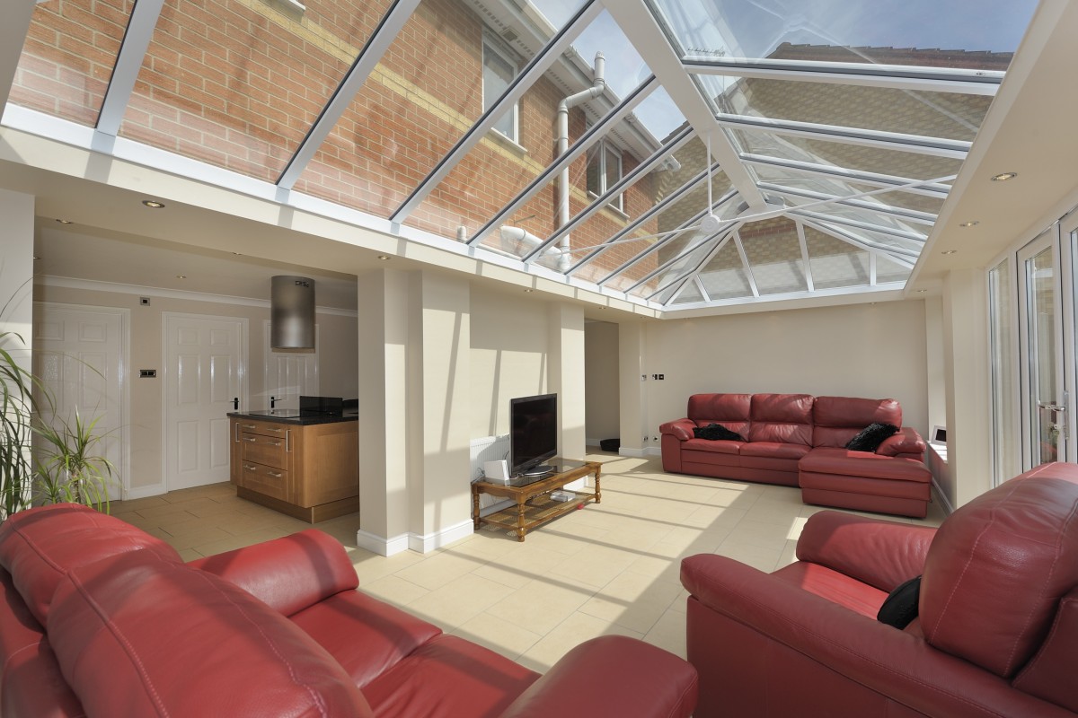 Glass Orangery Roof