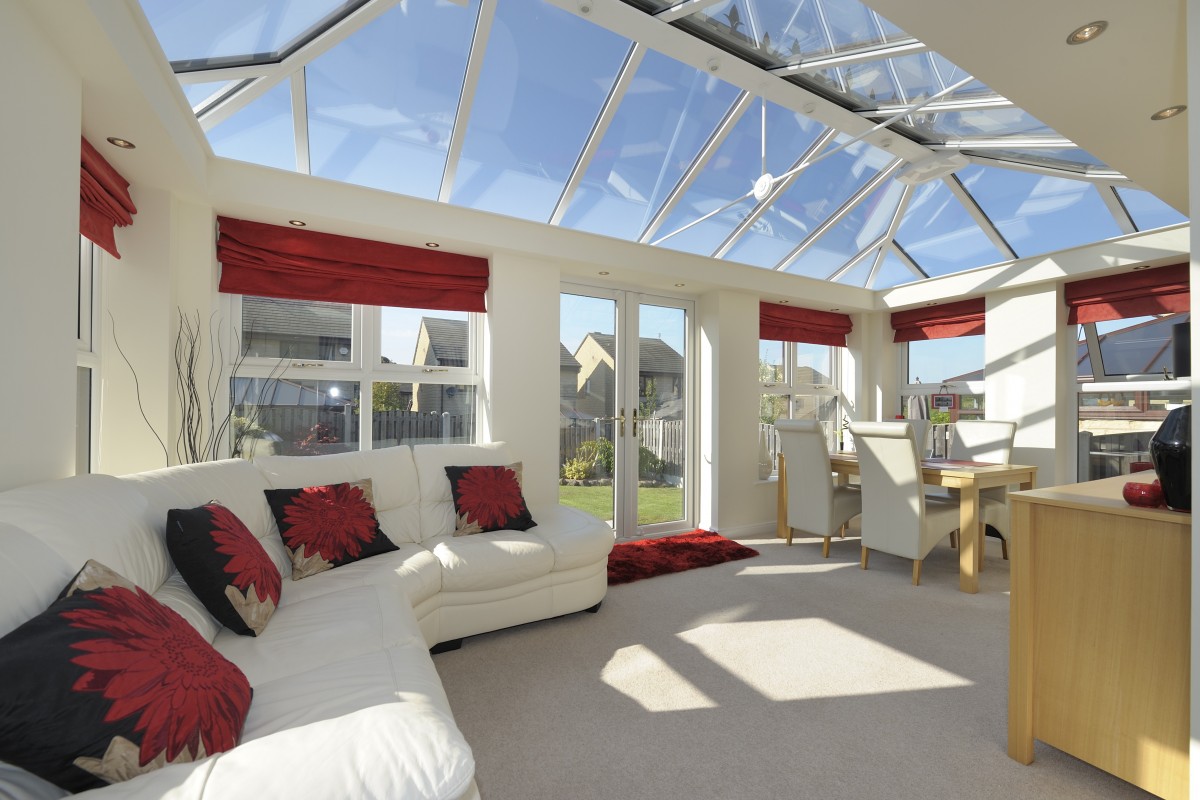 Glass Orangery Roof