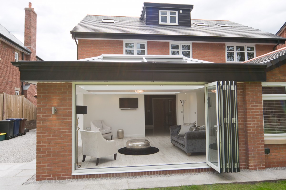 Lantern Orangery With Bi-Fold Doors